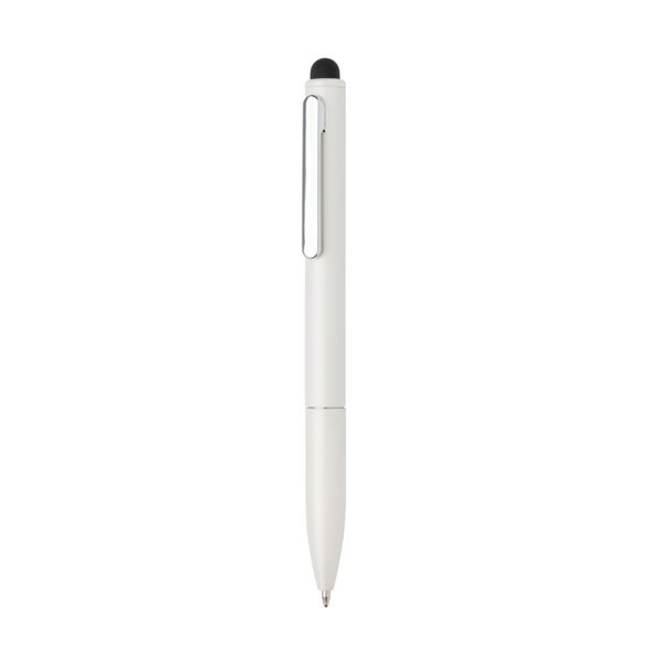 XD Collection P611.23 - Stylo en aluminium recyclé certifié RCS Kymi avec stylet