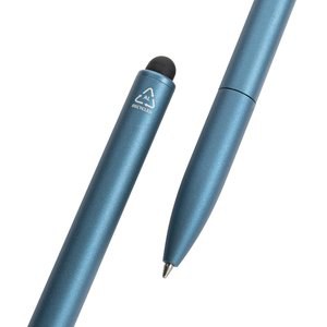 XD Collection P611.23 - Stylo en aluminium recyclé certifié RCS Kymi avec stylet