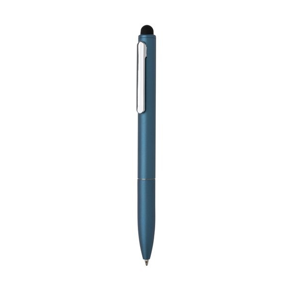 XD Collection P611.23 - Stylo en aluminium recyclé certifié RCS Kymi avec stylet