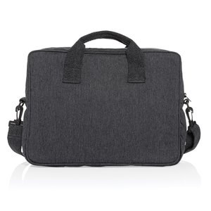 XD Collection P732.11 - Sacoche d'ordinateur portable en coton recyclé Laluka AWARE™ de 15,4 pouces.