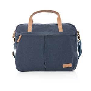 XD Collection P760.23 - Impact AWARE™ sac pour ordinateur portable en toile recyclée de 16 oz.