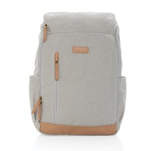 XD Collection P760.24 - Sac à dos pour ordinateur portable 15" en toile recyclée de 16 oz Impact AWARE™