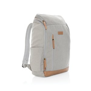 XD Collection P760.24 - Sac à dos pour ordinateur portable 15" en toile recyclée de 16 oz Impact AWARE™