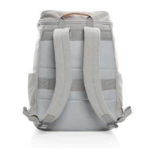 XD Collection P760.24 - Sac à dos pour ordinateur portable 15" en toile recyclée de 16 oz Impact AWARE™