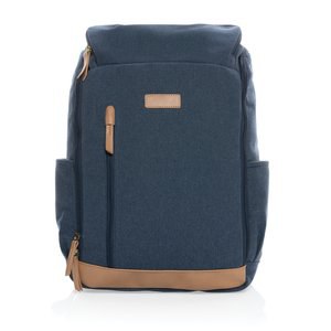 XD Collection P760.24 - Sac à dos pour ordinateur portable 15" en toile recyclée de 16 oz Impact AWARE™