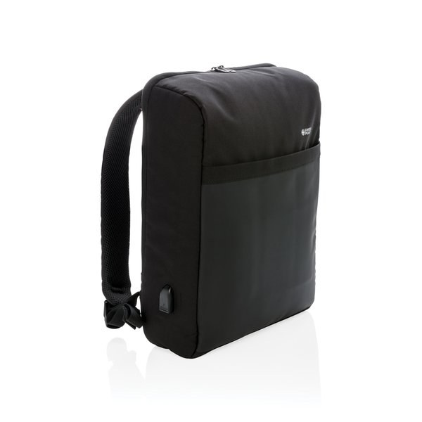 Swiss Peak P762.37 - Swiss Peak 15" anti-theft RFID & USB backpack PVC free