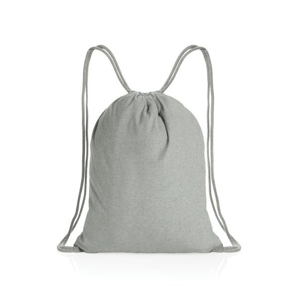 XD Collection P762.63 - Sac à dos à cordon en coton recyclé Impact AWARE™ 145g