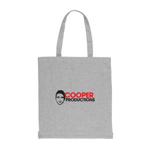 XD Collection P762.64 - Sac fourre-tout en coton recyclé Impact AWARE™ avec fond 145g