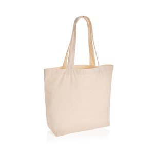 XD Collection P762.96 - Sac cabas Impact Aware™ 240 gsm en toile rcanvas non teint avec poche