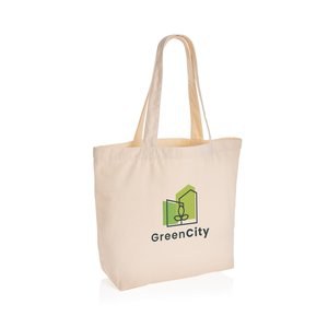 XD Collection P762.96 - Sac cabas Impact Aware™ 240 gsm en toile rcanvas non teint avec poche