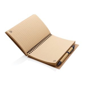 XD Collection P774.26 - Carnet spirale Kraft avec stylo