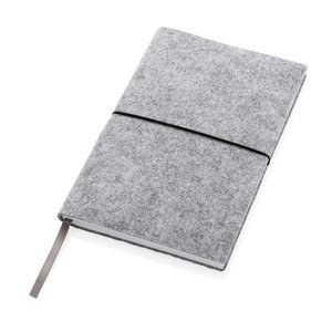 XD Collection P774.47 - Carnet à couverture souple A5 en feutre recyclé certifié GRS