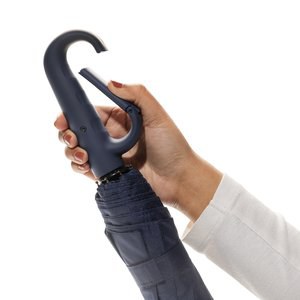 XD Collection P850.71 - Parapluie Yara 21" AWARE™ RPET couleur unie avec mousqueton