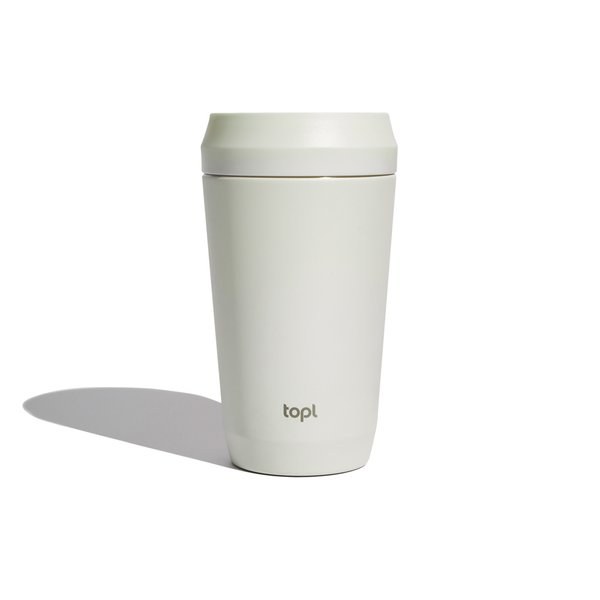 Topl RBTGS12 - Topl Gobelet à emporter en acier recyclé Couvercle 360° breveté 354 ml