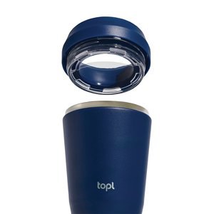 Topl RBTGS8 - Topl Gobelet de voyage en acier recyclé avec couvercle 360° breveté 235 ml