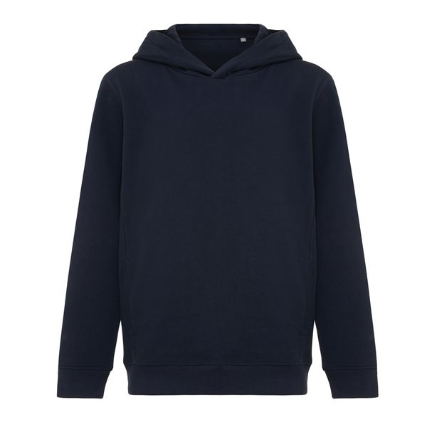 iqoniq T6404 - IQONIQ Yengo enfants sweat à capuche en coton recyclé avec poches latérales