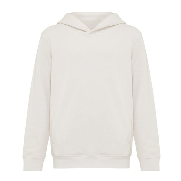 iqoniq T6404 - IQONIQ Yengo enfants sweat à capuche en coton recyclé avec poches latérales