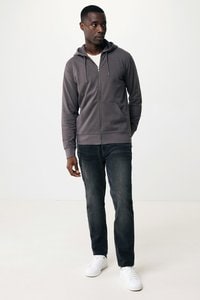 iqoniq T9600 - IQONIQ Abisko hoodie zippée en coton recyclé