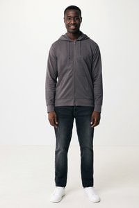 iqoniq T9600 - IQONIQ Abisko hoodie zippée en coton recyclé