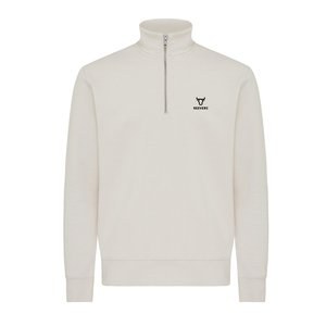 iqoniq T9601 - Pull à col zippé en coton recyclé IQONIQ Elgon