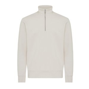 iqoniq T9601 - Pull à col zippé en coton recyclé IQONIQ Elgon