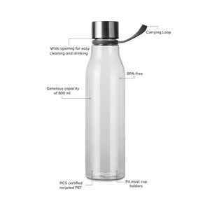 Vinga V43305 - Bouteille d’eau VINGA Lean RCS RPET 800 ml