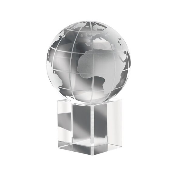 MUNDI Bloc Monde cristal - GiftRetail IT1537