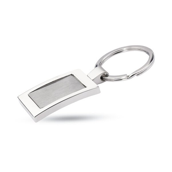 HARROBS Porte-clés rectangulaire métal - GiftRetail KC2126