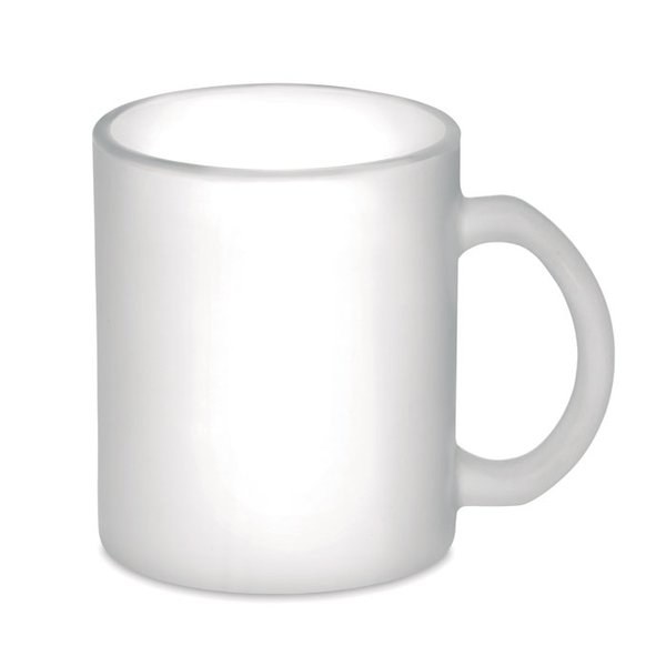 SUBLIMATT Mug verre pour sublim. 300ml - GiftRetail MO6117