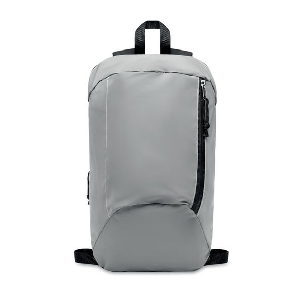 VISIBACK Ultra Reflective Safety Backpack with Padded Comfort - GiftRetail MO6131
