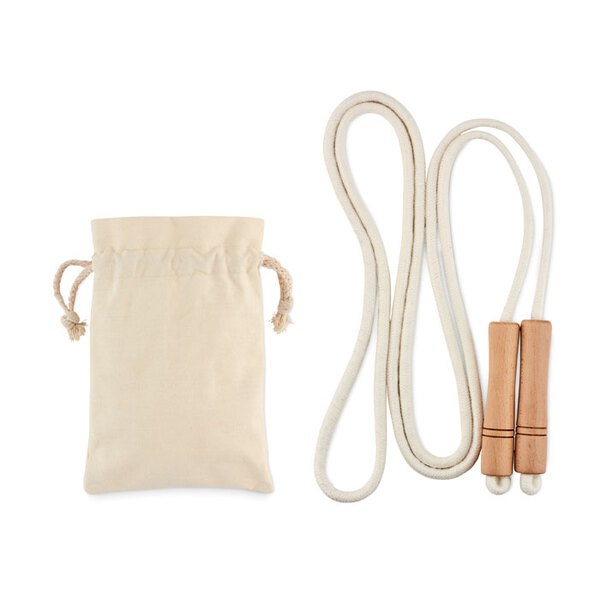 JUMP Corde à sauter en coton - GiftRetail MO6140
