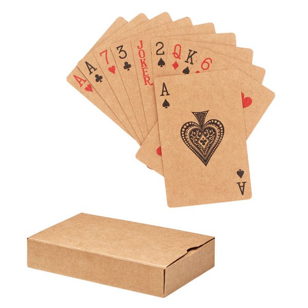 ARUBA + Cartes à jouer papier recyclé - GiftRetail MO6201