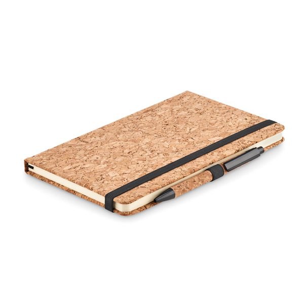 SUBER SET Carnet A5 & stylo en liège - GiftRetail MO6202