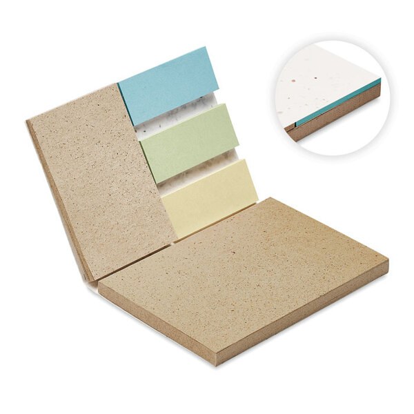 GROW ME Bloc notes couverture à planter - GiftRetail MO6235