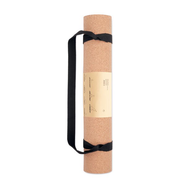 SAVASANA Tapis de yoga en liège - GiftRetail MO6267