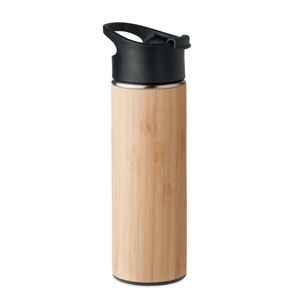 NANDA Bouteille bambou double paroi - GiftRetail MO6371