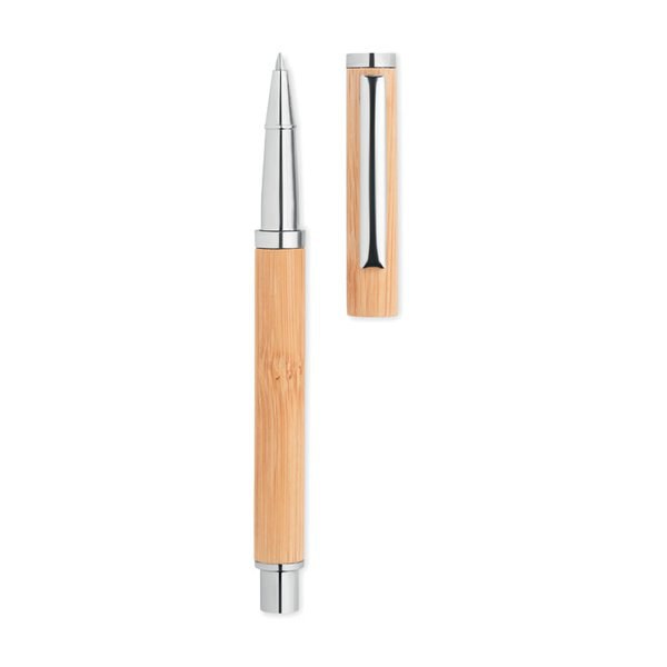 CAIRO Stylo encre gel en bambou - GiftRetail MO6558