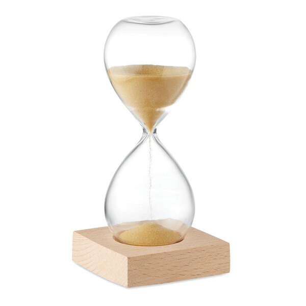 DESERT Sablier en verre 5 minutes - GiftRetail MO6588