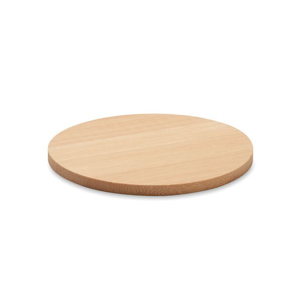 BAYIN Sous-verre rond en bambou - GiftRetail MO6602