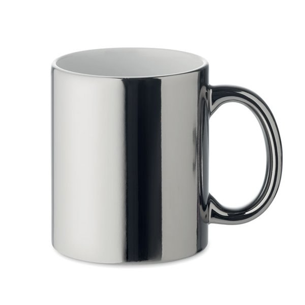 HOLLY Tasse en céramique métalisée - GiftRetail MO6607
