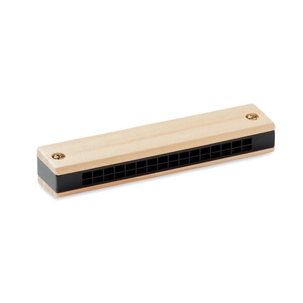 HARMA Harmonica Classique en Bois et ABS - GiftRetail MO6628