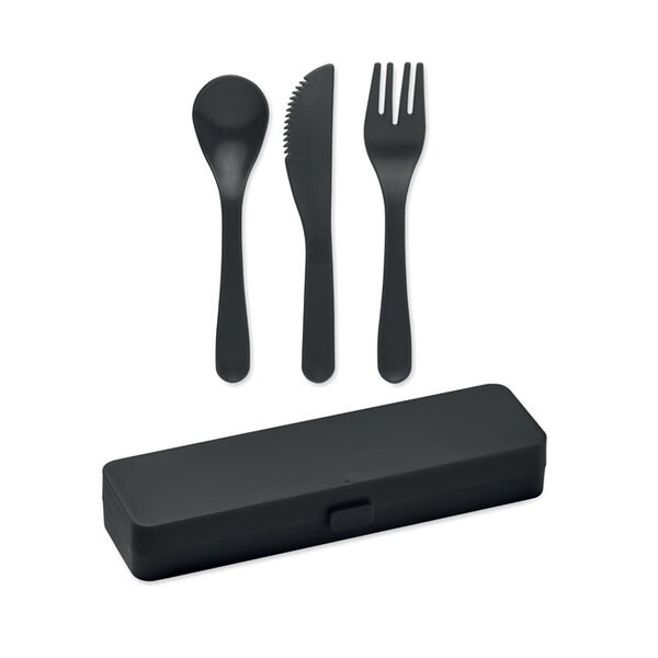 RIGATA Set de couverts en PP - GiftRetail MO6661