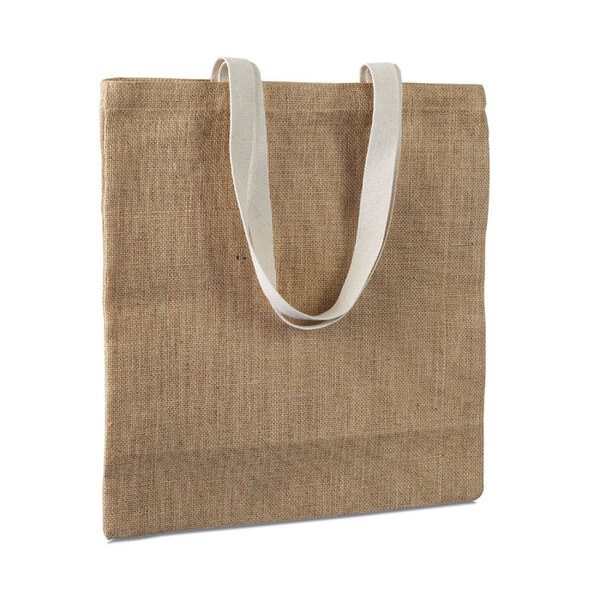 JUHU Sac provisions en jute - GiftRetail MO7264