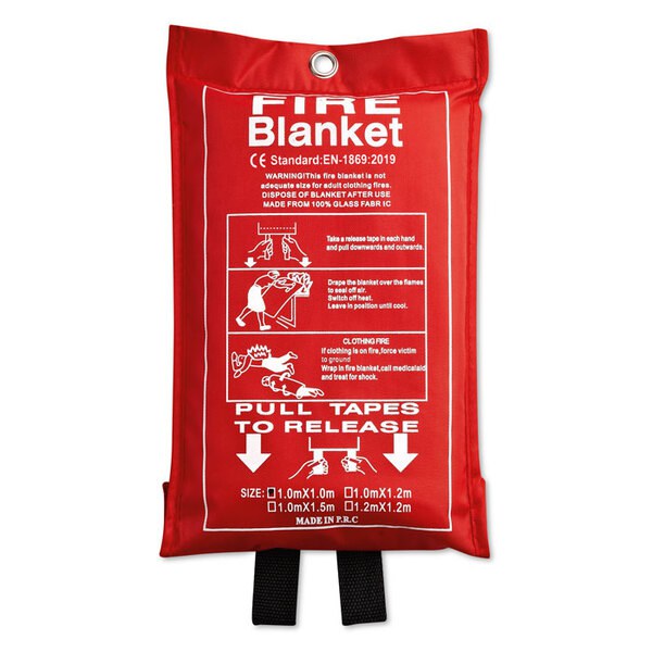 BLAKE Couverture anti -feu 100x95cm - GiftRetail MO8373