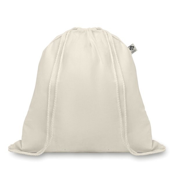 ORGANIC HUNDRED Sac à cordelette en coton bio - GiftRetail MO8974