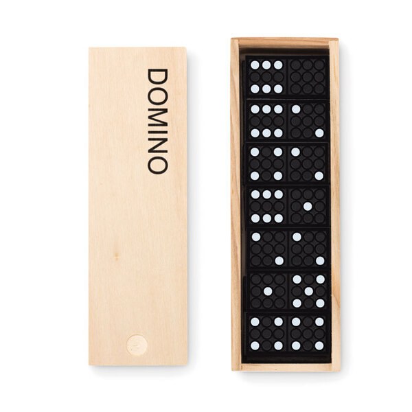 DOMINO Jeu de domino dans une boite - GiftRetail MO9188