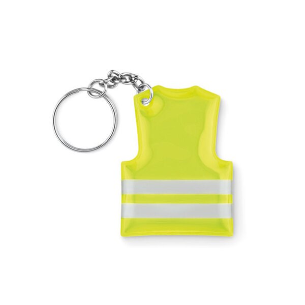 VISIBLE RING Porte-clés gilet de  sécurité - GiftRetail MO9199