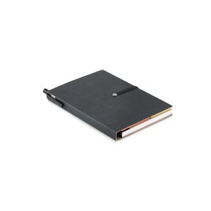 RECONOTE Carnet recyclé ligné et stylo - GiftRetail MO9213
