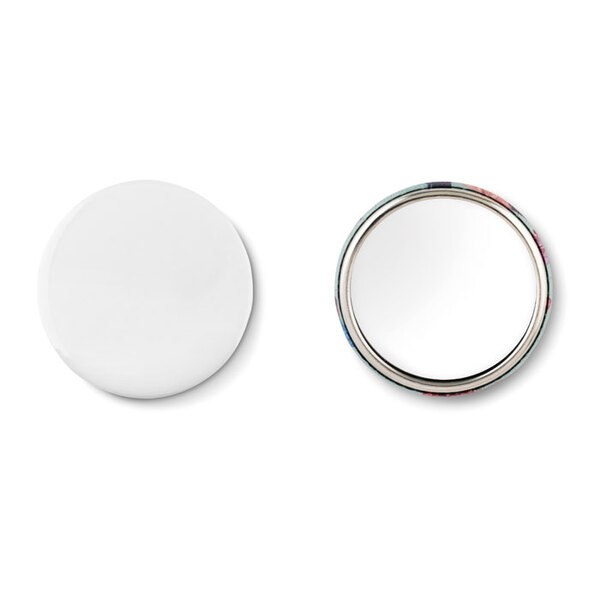 MIRROR Pins en métal avec miroir - GiftRetail MO9335