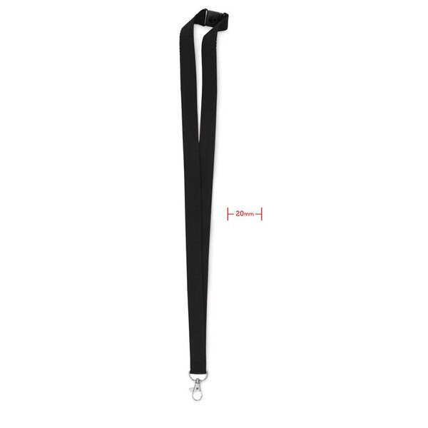 PANY Tour de cou crochet métal 20mm - GiftRetail MO9354
